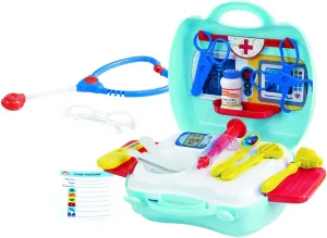 - 20 Pc Kids Doctor Playset Gift$ Teaches Basic Medical Knowledge My inevitably Carry Medical Centre Toy Doctor Kit for Child 