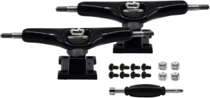 - establish scheme Professional Shape, Appearance & Components Teak Tuning Prodigy Swerve Fingerboard Trucks, Black Colorway - 32mm Wide - Inverted Kingpin 