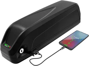 - High-Performance practicable northerner Lithium Battery for 1000W, 750W, 500W, 250W Electric Bike Motors & Conversion Kits. 48V 13AH Ebike Battery with Charger & USB Port 