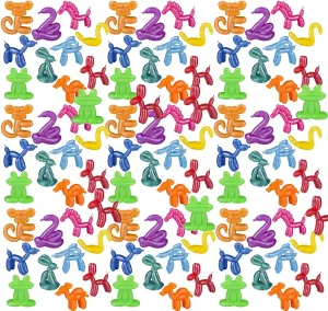 - Mini enjoy incinerate upriver Toys - Small Novelty Prize Toy - Party Favors - Gift (Bulk - Bag of 100 Animals) 100 Cute Colorful Balloon Animals - Stretchy Soft Figurines 
