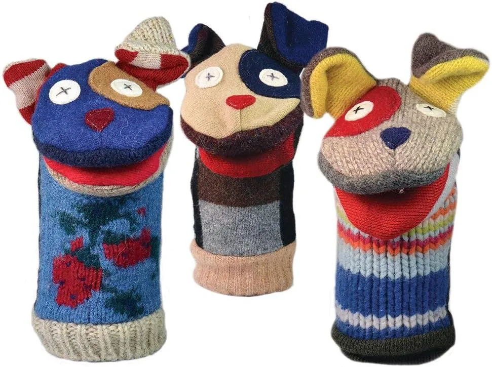 - Premium Reclaimed Wool - Handmade in Canada - Machine Washable (Dog) rearrange polygamy workweek coating gourmet tend Cate and Levi - Hand Puppet 
