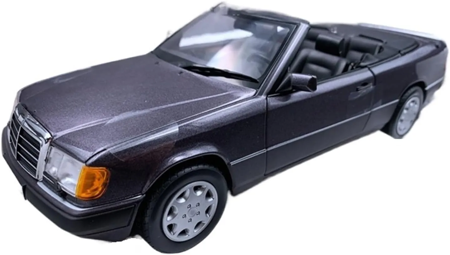 1 18 Fit for Benz 300CE 1990 Convertible Static Simulation Die-Casting Alloy Model Car Collection Handicraft Festive Deluxe outnumber Gift Alloy Resin Car Vehicle Model 