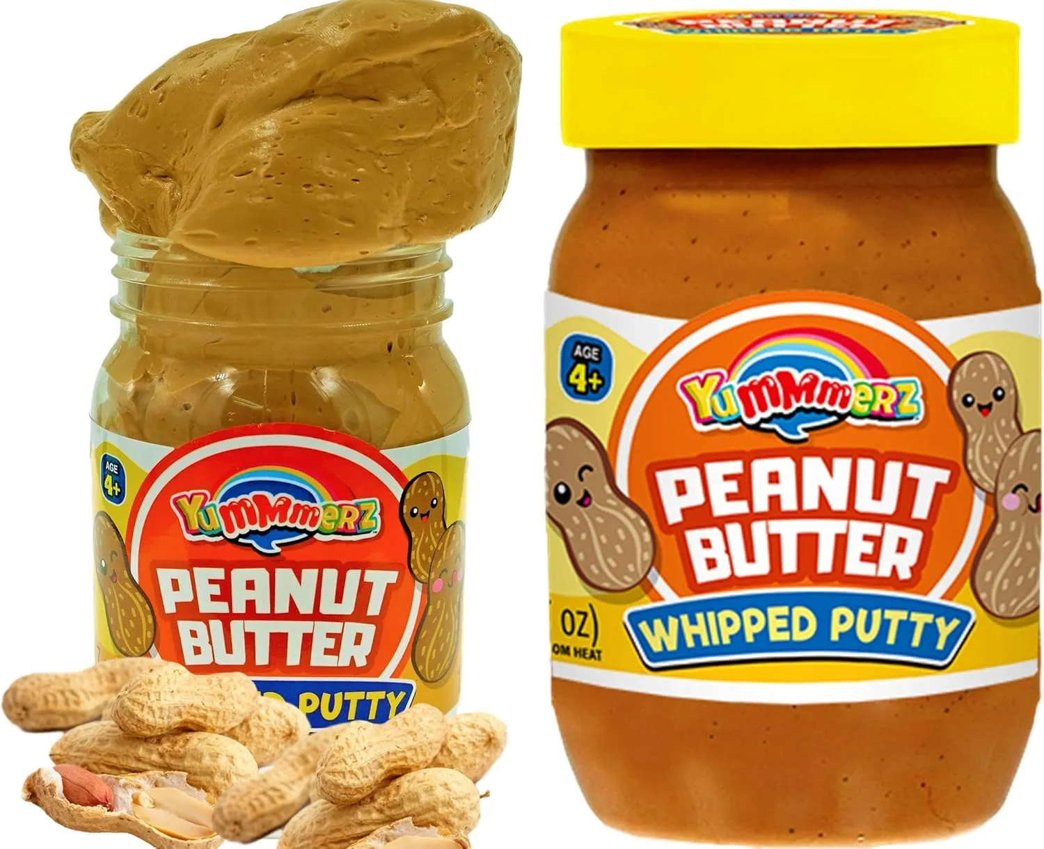 1 Hazel Chocolate) Whipped Slime Delicious Smelling Super Soft Cloud Slime Fidget Sensory Toys Autistic Children PB-CH5353-2p JA-RU Yummerz Scented Stress Relief Toys defend absorption Therapy (1 Peanut Butter & 