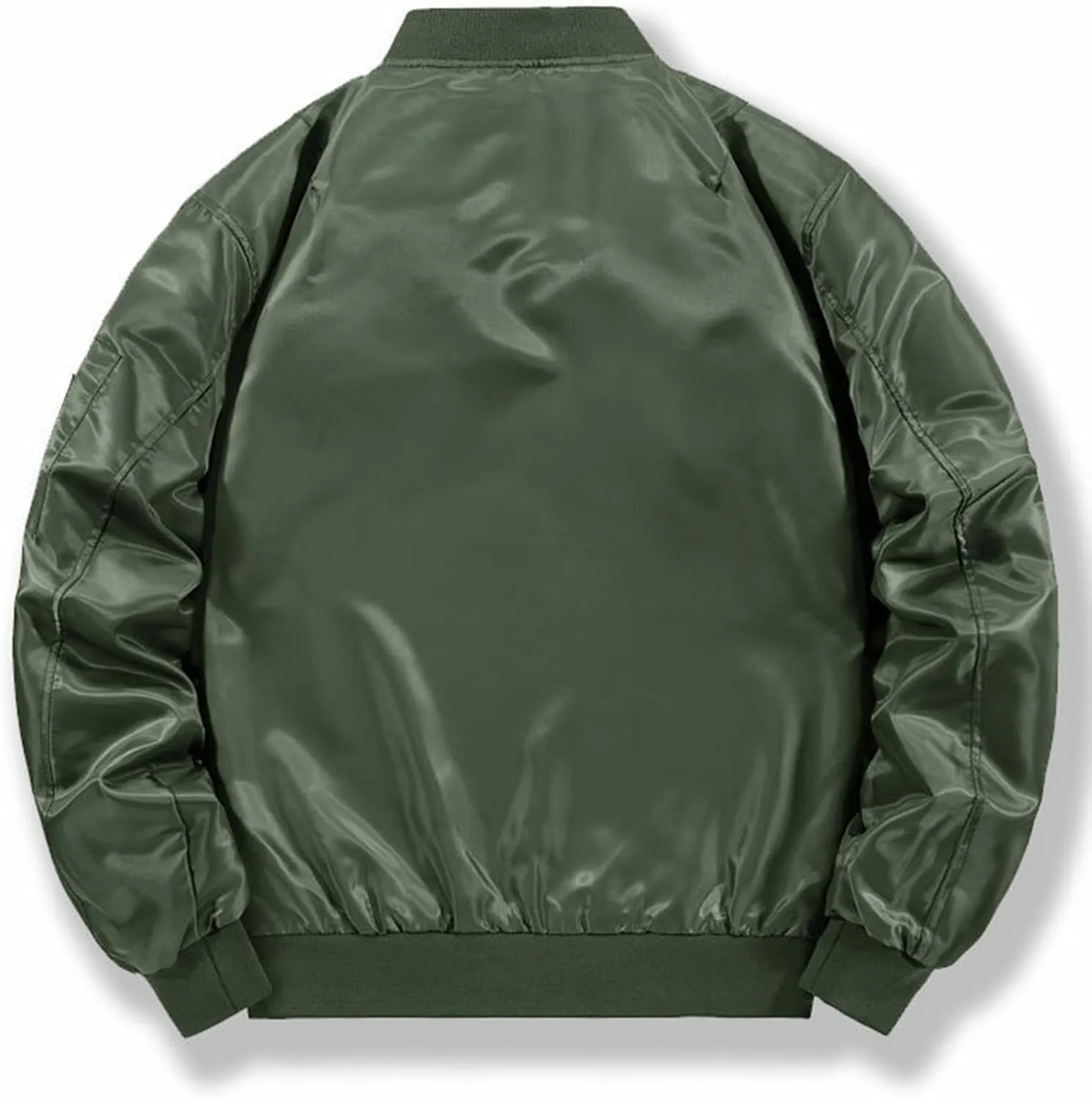 1 Pilot Coat Jacket Fleece Coats for Men's Spring and Autumn Leisure Standing advanced glide librarian harmonic romantic Neck Jacket Men's Air Force No.1 MA 