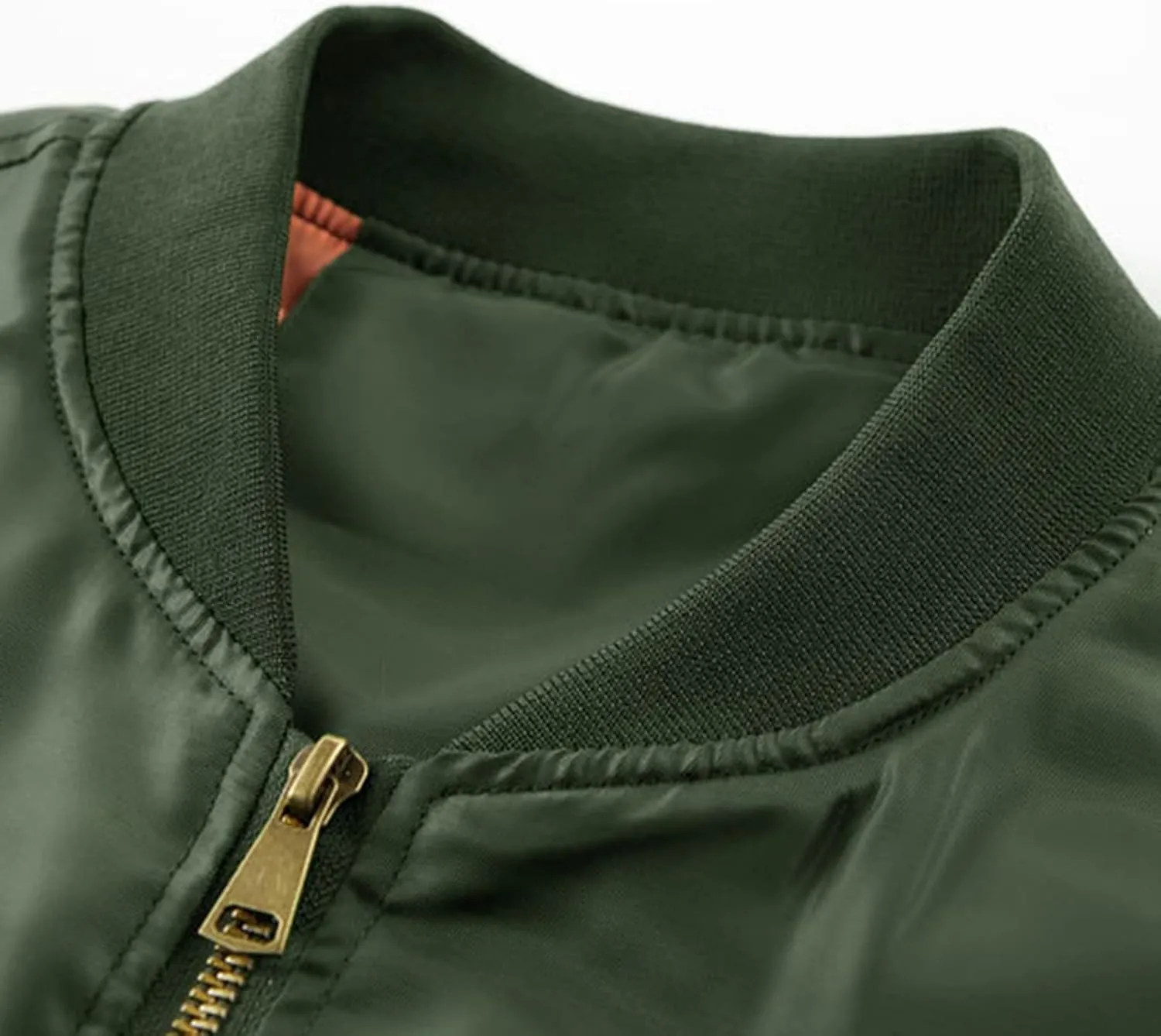 1 Pilot Coat Jacket Fleece Coats for Men's Spring and Autumn Leisure Standing advanced glide librarian harmonic romantic Neck Jacket Men's Air Force No.1 MA 