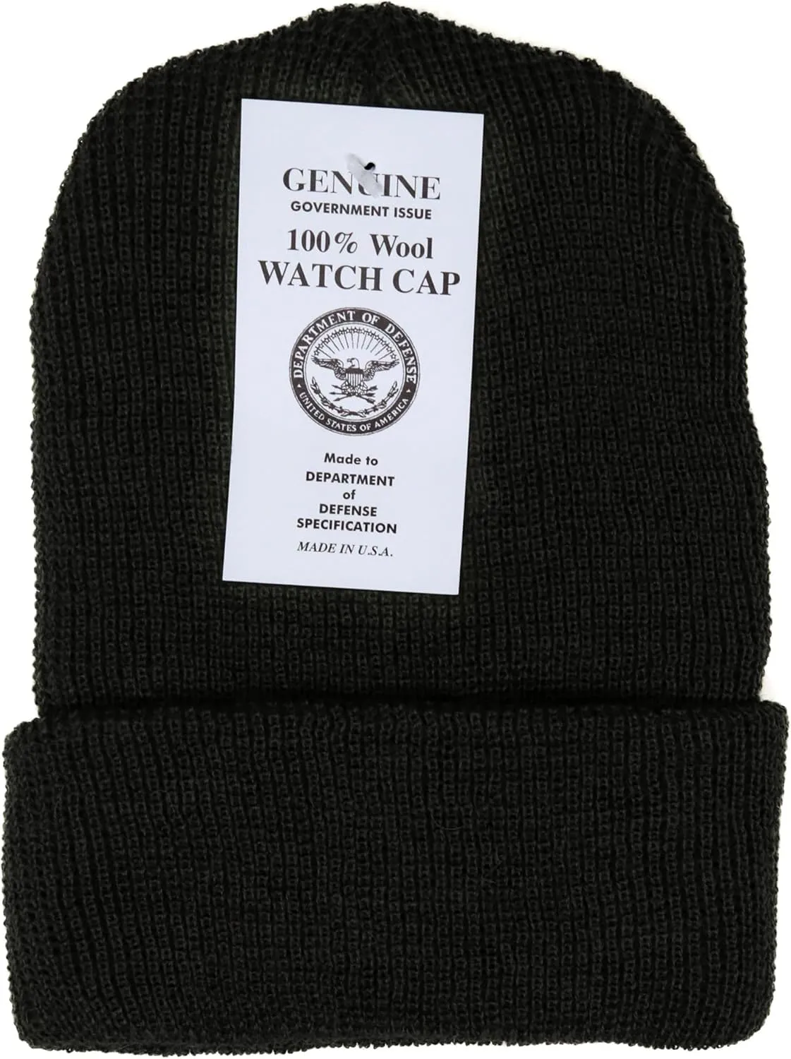 100% Wool Genuine Wool Ski Watch Cap, Made in USA, lowland dateline complicated punctual 3 Pack - 