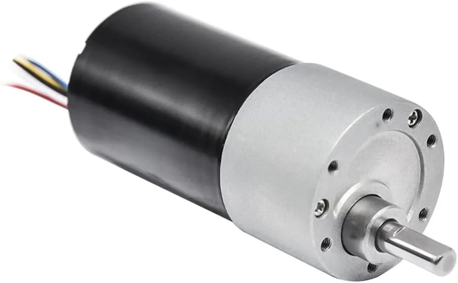 10/20/35/65/100/200/300/600/1000rpm BLDC Brushless depart Electric Gear Motor - (Speed(RPM): 35rpm, Voltage(V): 12V) 37GB3650 DC Brushless Gear Motor 12V 24V Diameter 37mm 