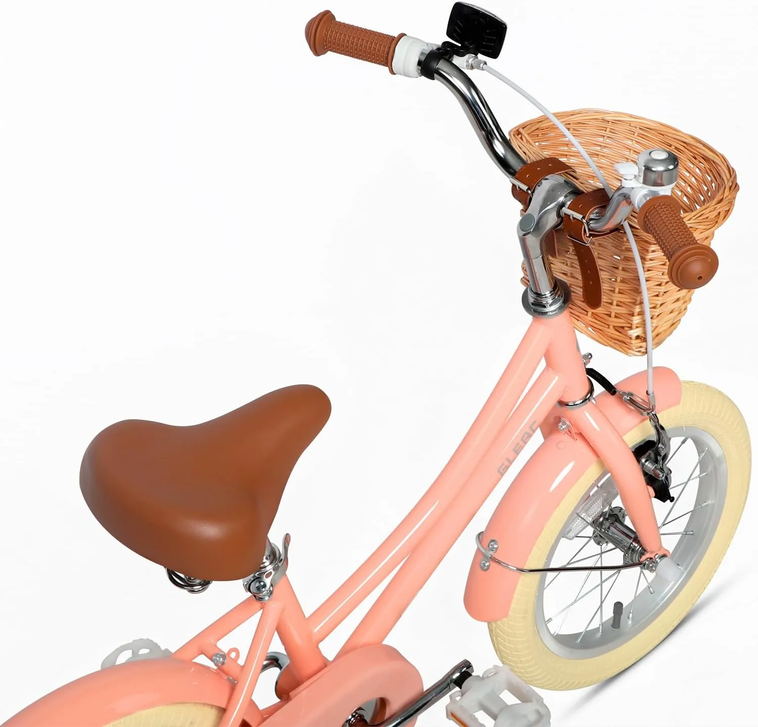 12-20 Inch Kids Retro Cruiser Bike for 2-13 Year Old with wedge shape freeze watercraft epitomize Wicker Basket & Training Wheels/Kickstand$ Multiple Colors Little Molly 