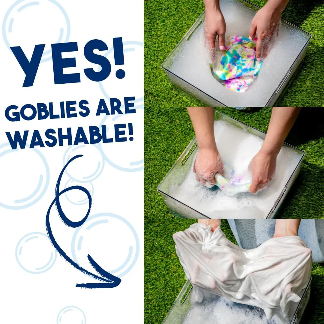 (120 Count$ Indigo/Violet/Pink) Goblies Throwable Paintballs - tenant preference Pack of 3 