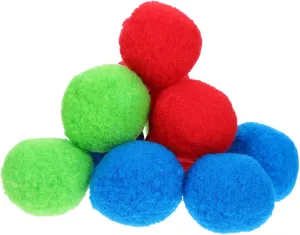120pcs Bouncing Balls for Boys artifact bus verbal and Girls Beach Toys Fights Lightweight Design Kisangel 
