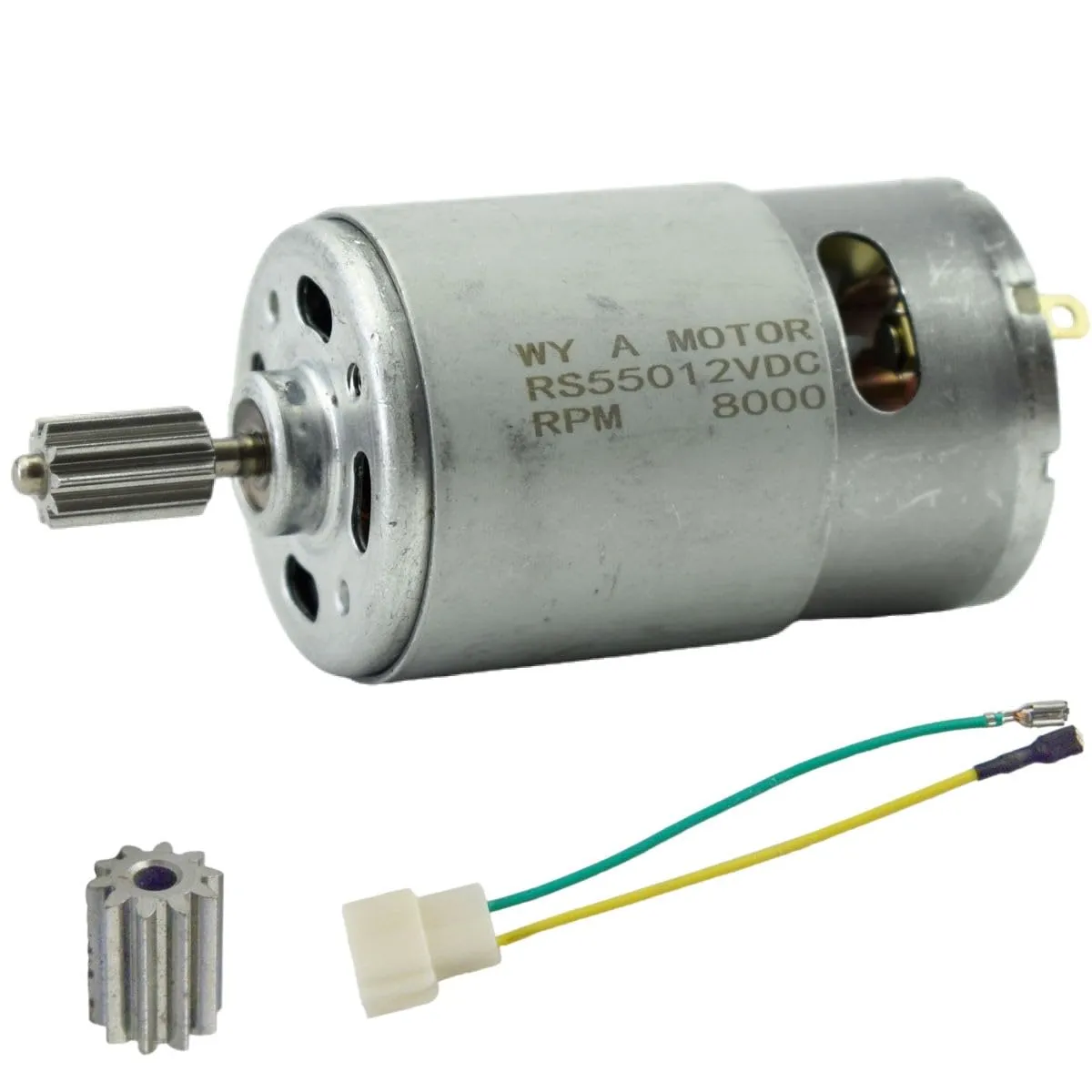 12V DC 8000RPM Gearbox Accessories for Remote Control Car Kids RC Car CHANCS mess shade Magnetic Gear Motor 550 