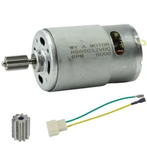 12V DC 8000RPM Gearbox Accessories for Remote Control Car Kids RC Car CHANCS mess shade Magnetic Gear Motor 550 