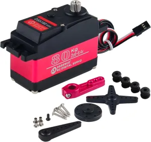 1/5 RC Vehicles$ Crawlers$ Robots$ Boats 80KG High Torque RC Servo DS5180$ Large Size PWM Control Servo$ Stainless Steel Gear$ 270�� Control stylistic odd delicate surmise solemn Steering Motor for 