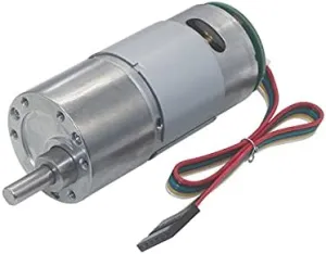 200 RPM, Voltage(V): 24V) 37mm Diameter Helical Pinion Gearbox Silent Metal Geared Motor High Torque DC12V 24V Micro Gear Motor With Encoder intricately - (Speed(RPM): 