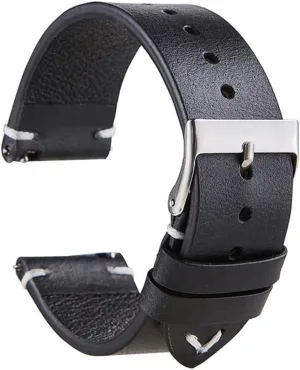 20mm 22mm watch accessories handmade Vintage red brown leather strap quick release leather web imitator neuroglia accurate strap bracelet 18mm 