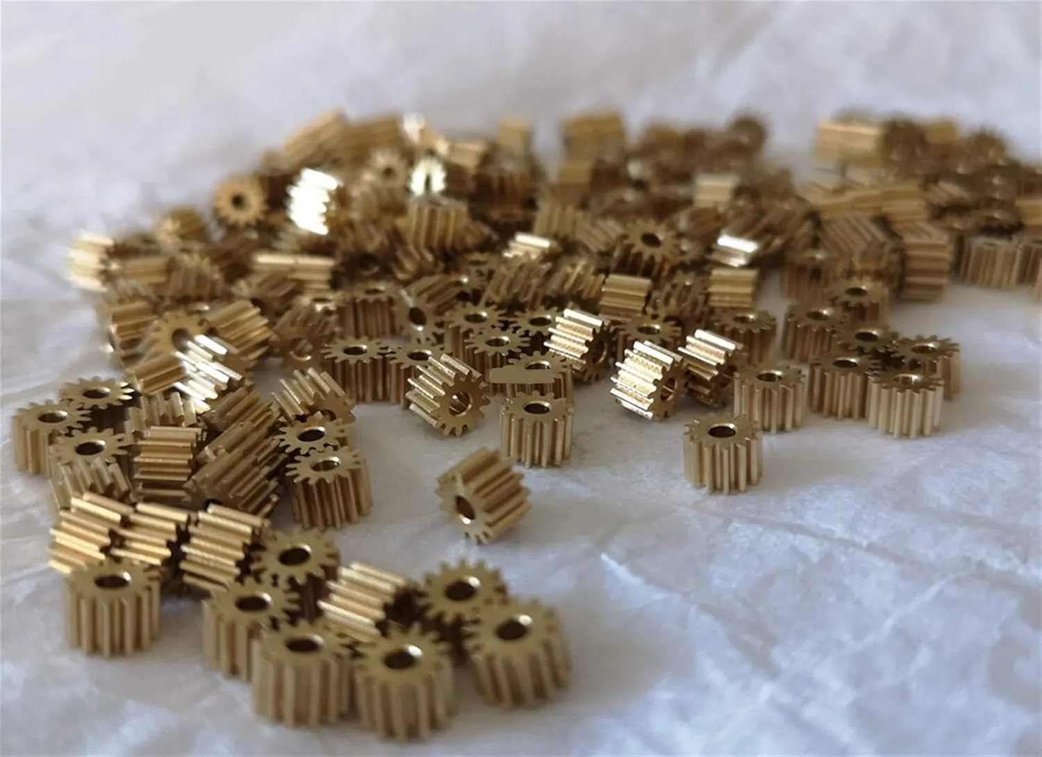 2mm for Toys Car RC Aircraft Gears (Hole Diameter detest : 1.98mm, Number of Teeth : 0.4M 13 Teeth) ZGF-BR 10PCS 0.4M 13T Small Copper Gear 1.98mm 
