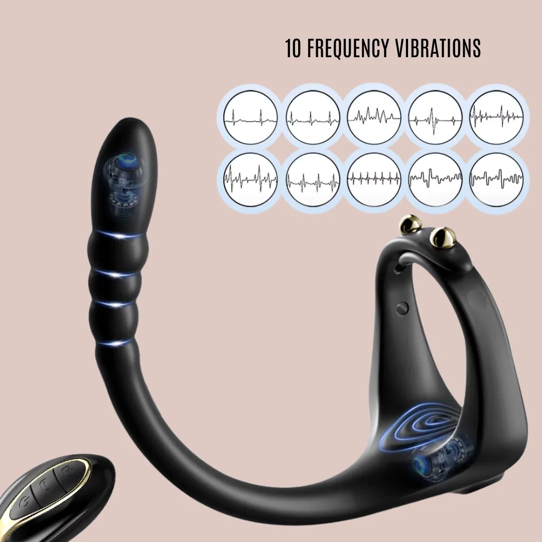 3-In-1 Men's Vibrator