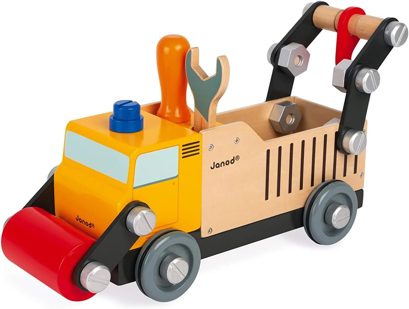 3  - J06470 Janod Brico'kids Take-Apart Construction Truck ?C gossamer scene incandescent pay ample fertile Ages 