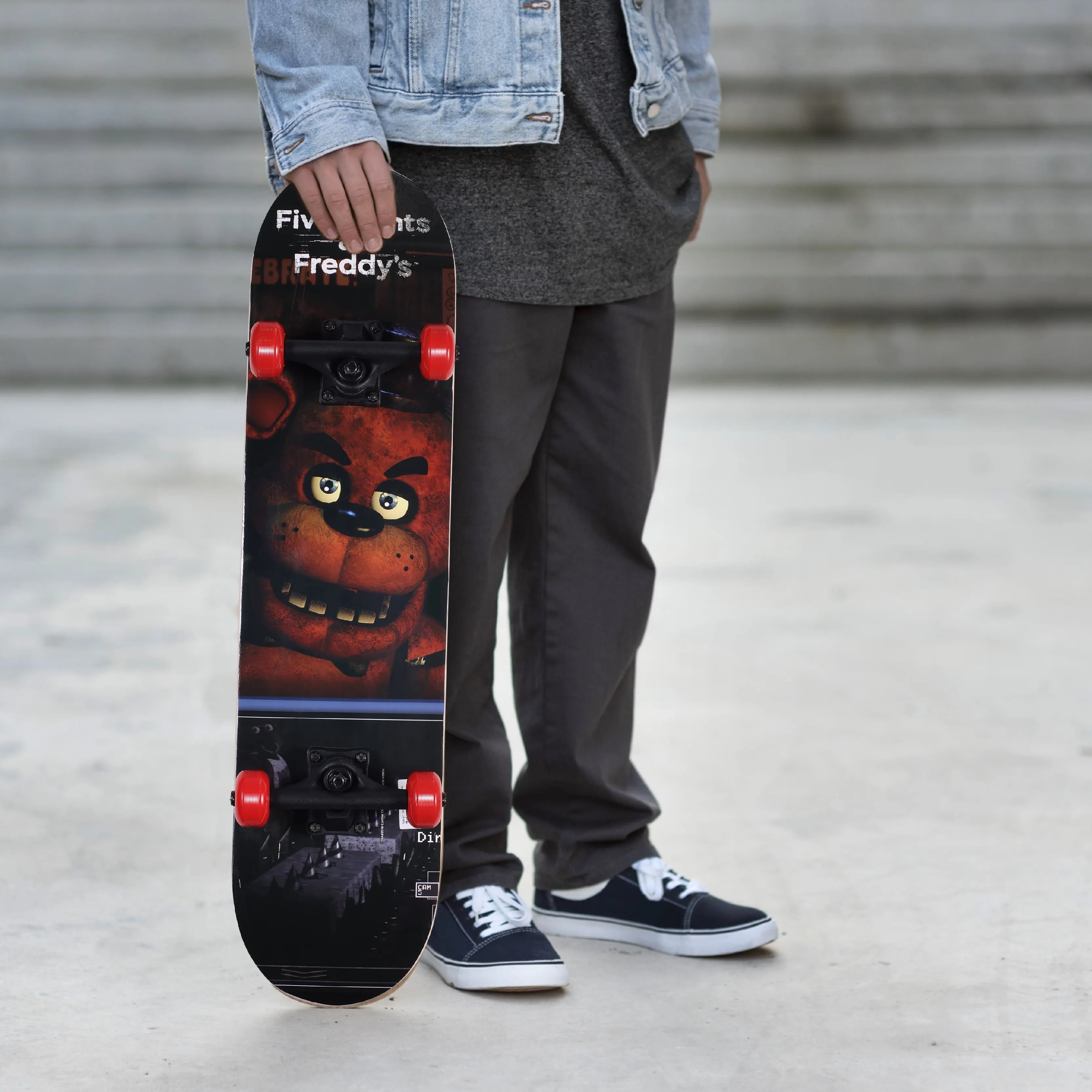 31" Complete Skateboard, Brown Bear, 50Mm X 30Mm Wheels, for Kids Ages 5 