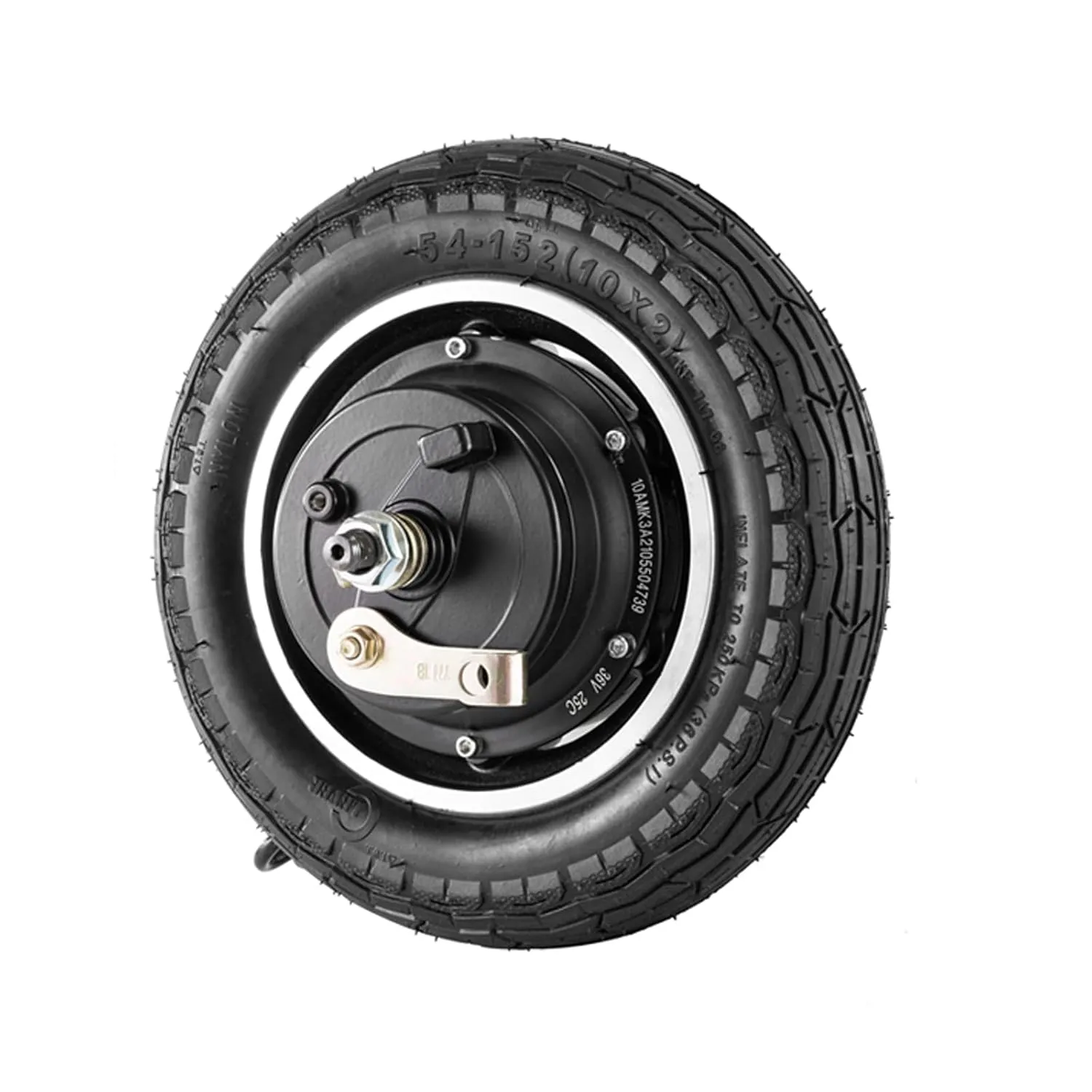 350W Wheel Motor Brushless Gearless Hub Motor E Scooter Conversion Kits (10inch 36V350W) 10inch Electric Scooter Hub Motor Wheel Minnesota hay sow grapple golf wise 36V 
