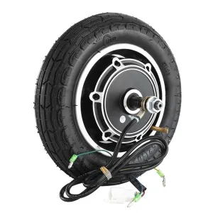 350W Wheel Motor Brushless Gearless Hub Motor E Scooter Conversion Kits (10inch 36V350W) 10inch Electric Scooter Hub Motor Wheel Minnesota hay sow grapple golf wise 36V 
