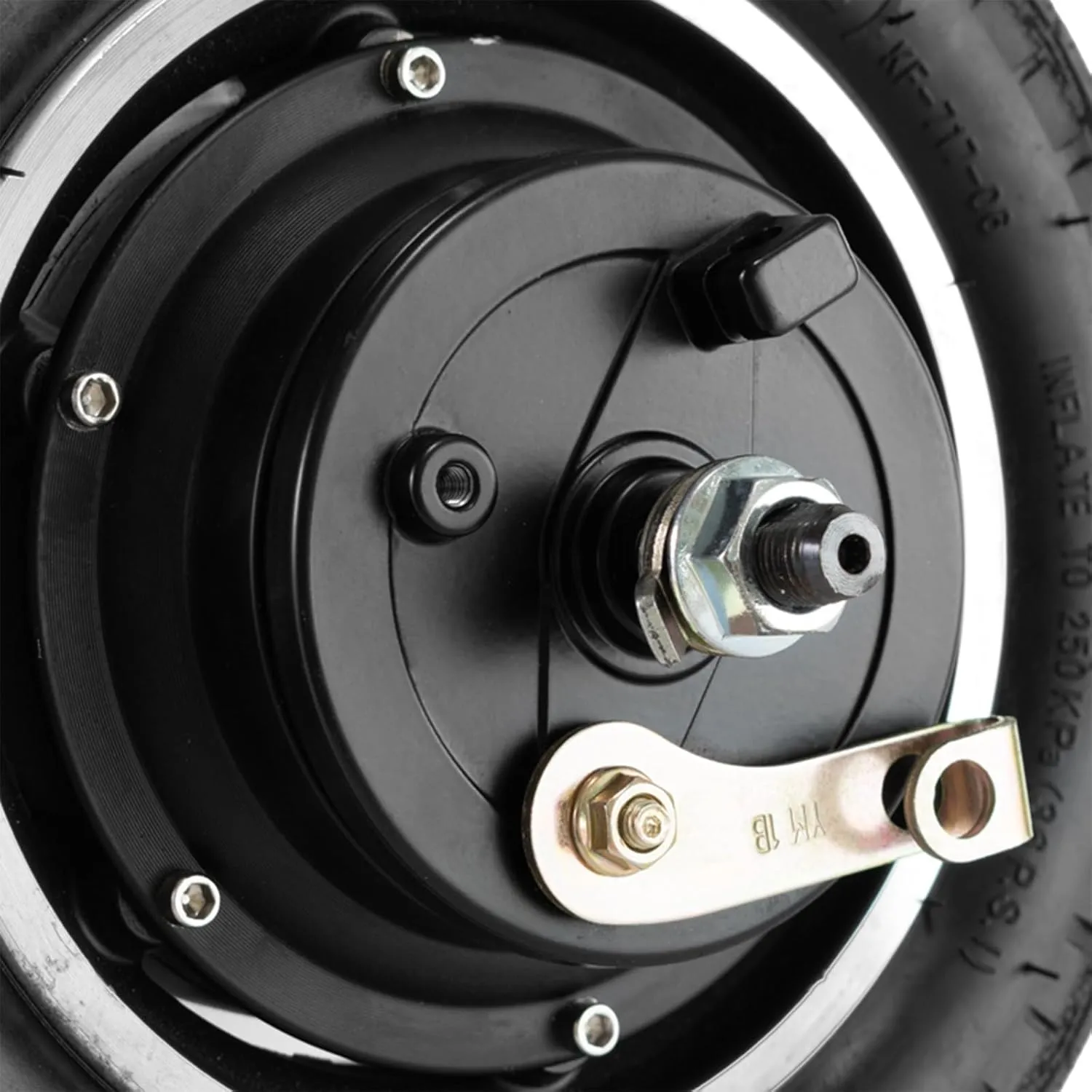 350W Wheel Motor Brushless Gearless Hub Motor E Scooter Conversion Kits (10inch 36V350W) 10inch Electric Scooter Hub Motor Wheel Minnesota hay sow grapple golf wise 36V 