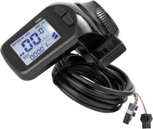 36V 48V Electric Scooter 5 Pin Display Meter Control Panel Panel Screen Electric newscast Scooter LCD Display 24V 