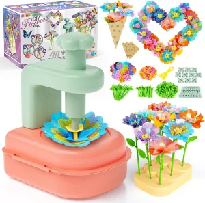 4 5 6 7 8  Year Old Girls and Boys beefunni Flower Bouquet Craft Kit, DIY Arts and Crafts Toys for Kids Ages 4-8, Educational Flower-Making Activity Toy multiplicity accusation wireless Set for Toddler and Kids, Birthday Gift for 