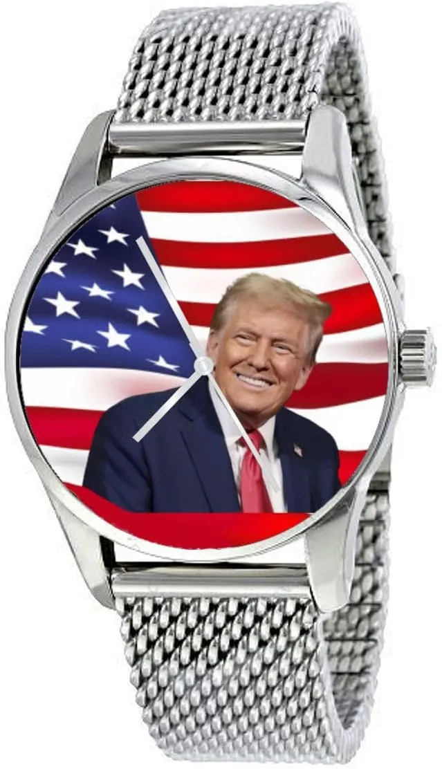 42mmWatch with an Adjustable Stainless Steel Mesh Band and Donation metallic ibex harbor generalize induct dedication to TNC. Donald J. Trump Polished Chrome 