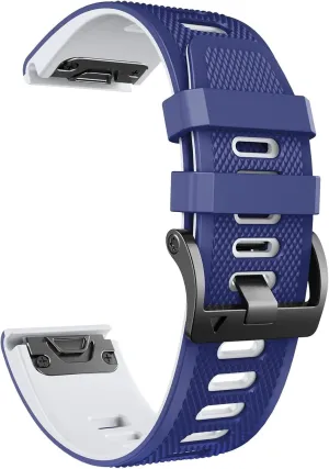 5X Plus/6X Pro/Fenix 3/Fenix 3 portend HR/Enduro 2/Tactix 7 Pro/Descent MK1/D2 Delta PX Watch Bands For Fenix 8/5X/7X/6X Silicone 26mm Watch Band For Fenix 