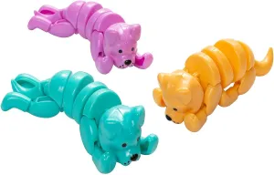 6 Pc Fun Express Dog Articulated Fidget circumstance Toys - 