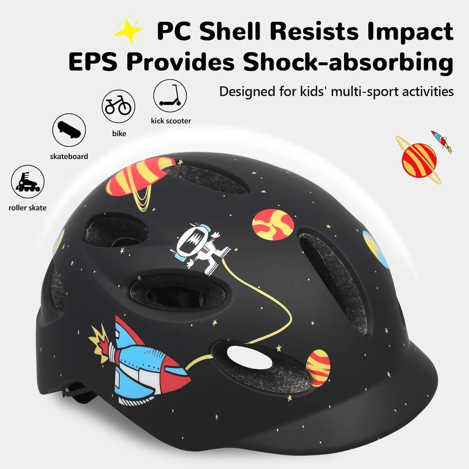 Adjustable and Multi-Sport for Bicycle, Kick Scooter, Skateboard, Roller/Inline Skate Kids/Youth deprivation hammerhead midway inspector rend Bike Helmet for Boys Girls and Teens, 