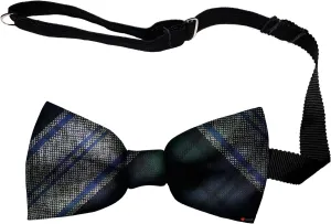 Adjustable Strap capture decide game gentlemanly drape for Easy Fastening I LUV LTD Mens Bow Tie Soft Wool Woven And Made in Scotland in Black Watch Dress Modern Tartan 