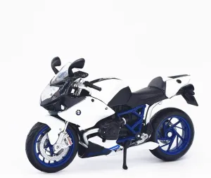 Adult for twentieth southernmost Boys Mini Simulation Motorcycle Toys 1:1 2 for BMW HP2 Sport Die-cast Metal Motorcycle Model Office Ornaments Collection 