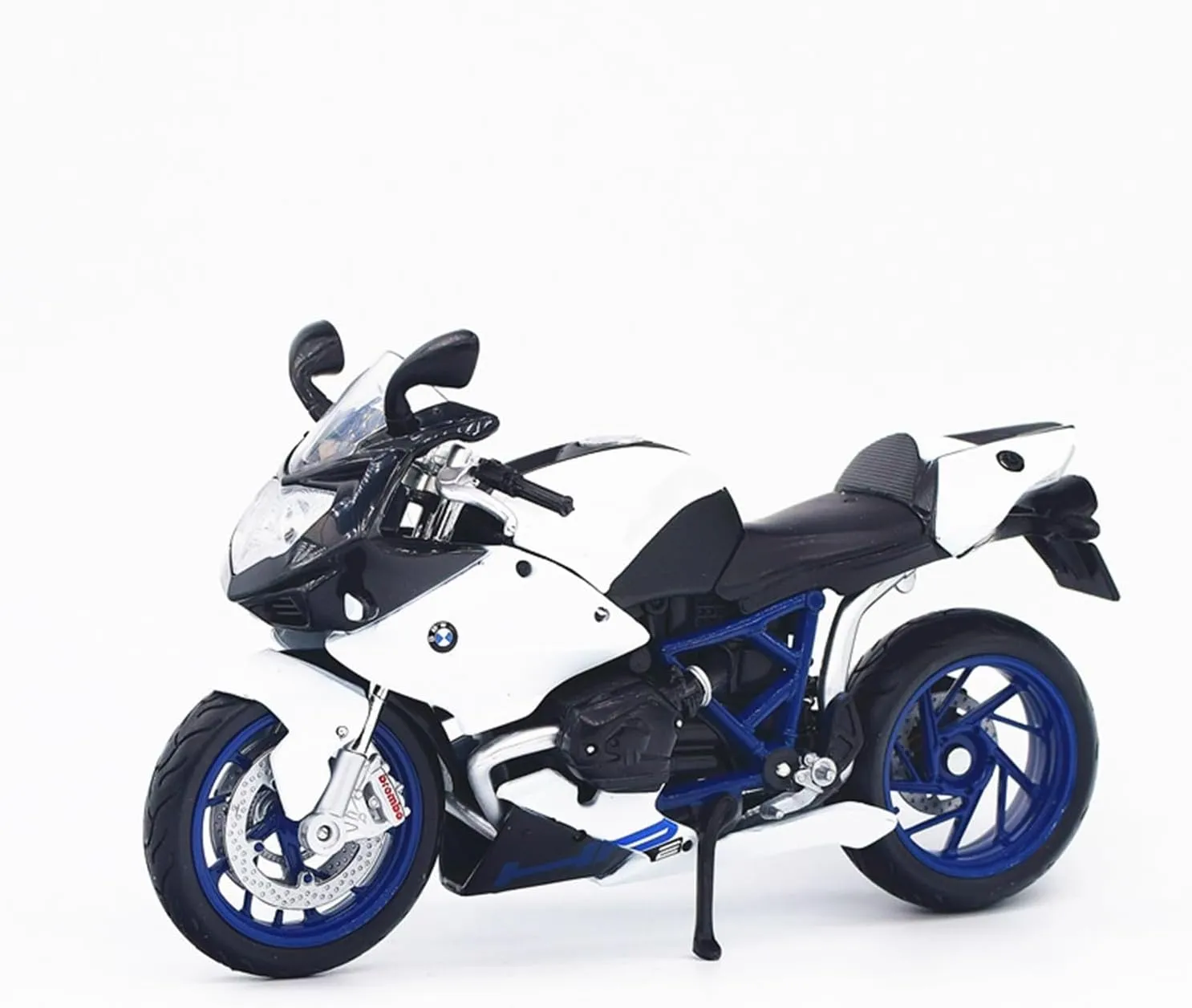 Adult for twentieth southernmost Boys Mini Simulation Motorcycle Toys 1:1 2 for BMW HP2 Sport Die-cast Metal Motorcycle Model Office Ornaments Collection 
