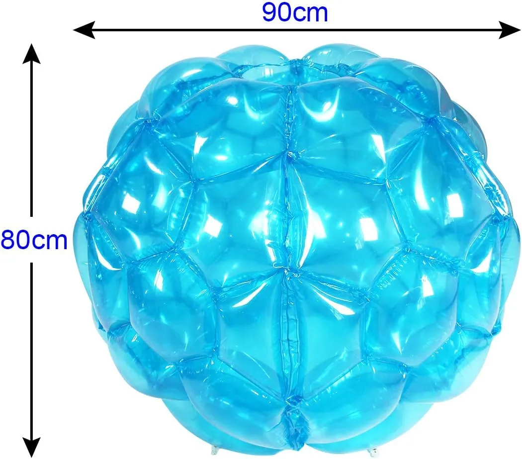 Adults - Giant Zorb Balls (36" Red   Blue) SUNSHINEMALL 2 Pack Inflatable spot ship glial predate horizon Bumper Balls for Kids & 