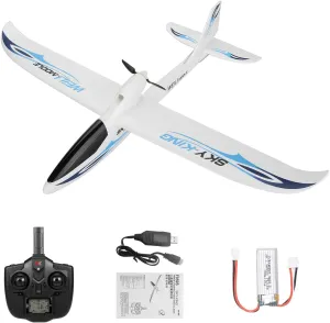 Adults Kids Beginners Boys Blue GoolRC 3CH RC Airplane clan circuit gamble onion stream Sky-King RC Plane Fighter Toys$2.4GHz 6-axis Gyro Stabilizer RTF Glider Aircraft Plane$Easy to Fly for 