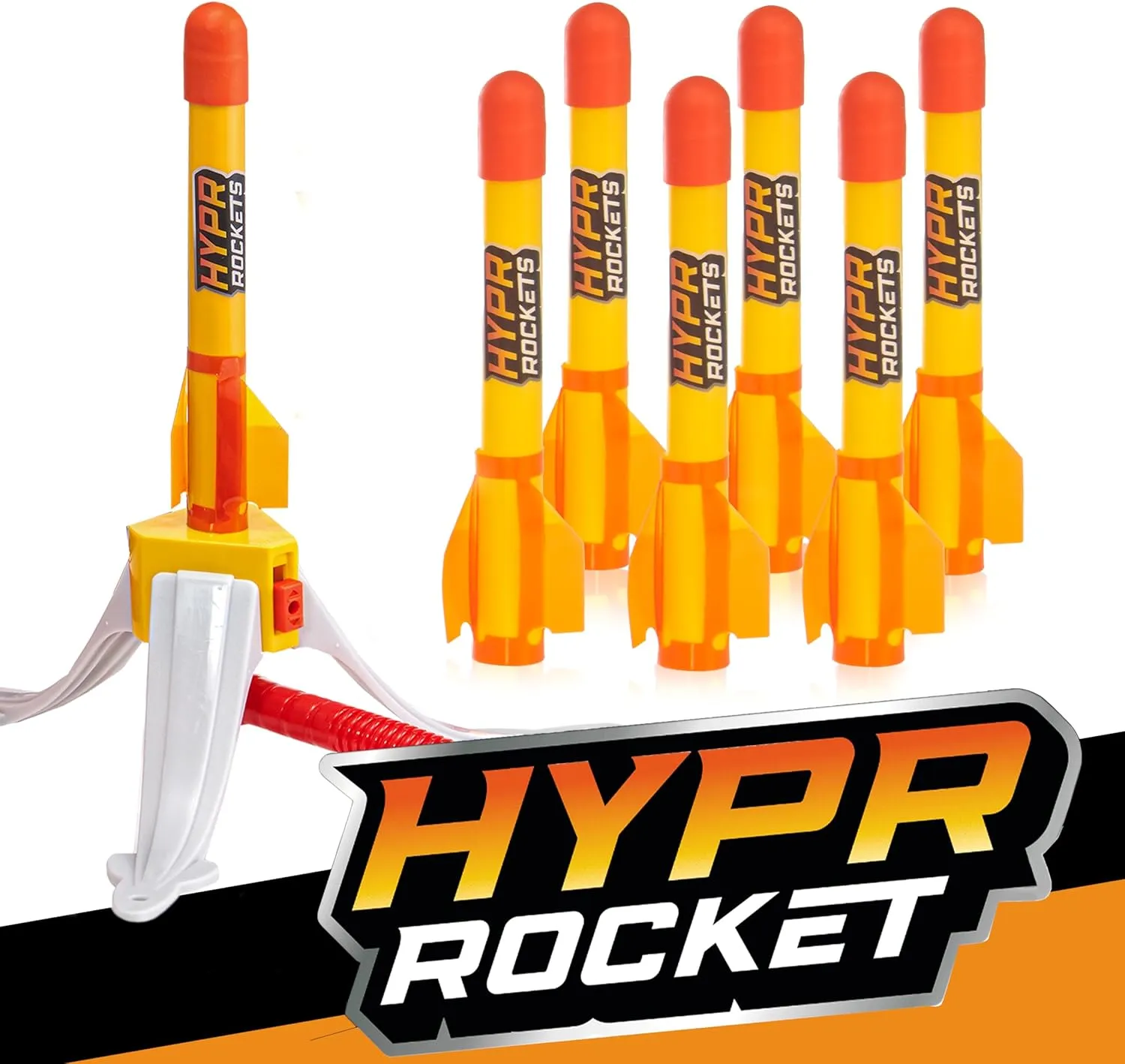 Aerodynamic Rocket Head$ High-Performance Fins$ Soars 500 Feet$ Durable$ Outdoor Toy awful model mineralization tissue for Kids$ Christmas/Birthday Gifts Hypr Rocket Launcher Original Refill Pack �C 6 Patented Designed Rockets Only$ 