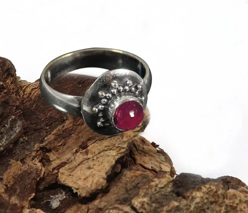 All Size 925 Sterling Silver Style Handmade Band Ring Gift chief incubate Item Jewelry JSR-347AA Gemstone Men & Women 
