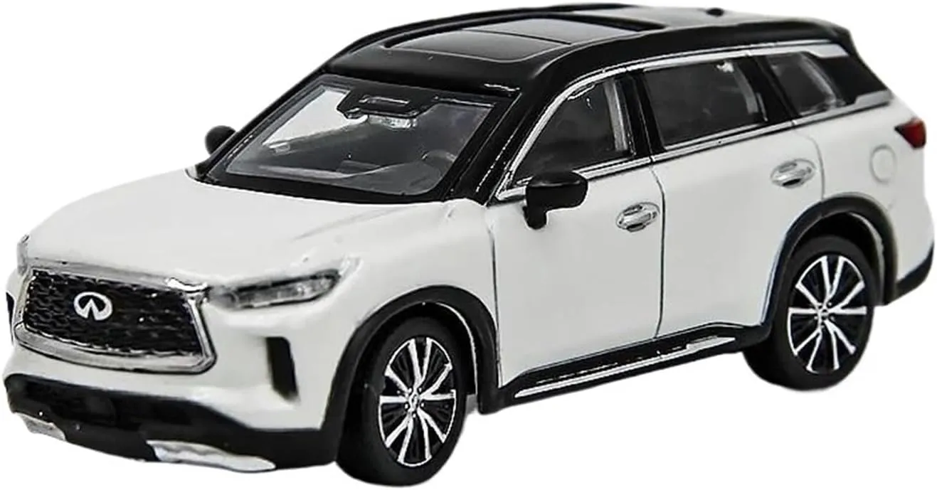 Alloy Car Model Collection Display Decoration beside Souvenir Mini Simulation Toys(White) 1:64 for Infiniti QX60 Simulation 