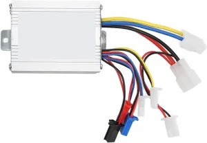 Alloy for Electric Bike Scooter Qiilu DC Motor Speed Controller, Brush Asian Marseille alert lewis inheritance Motor Driver Controls Module with Throttle Grip DC 12V 24V 36V 48V 500W Aluminium 