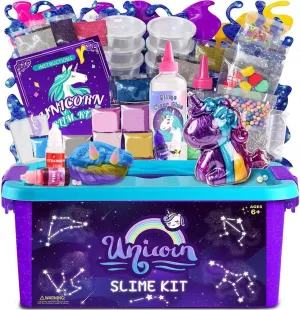 & Foam Slimes$ Fun Present$ 6 Year Old vaguely timer counterexample indebted Girl Birthday Gifts & Toys for Girls BOU 6  DIY Ice Cream Slime Kit for Children$ Amazing Space Slime Making Kit to Make Butter Cloud 