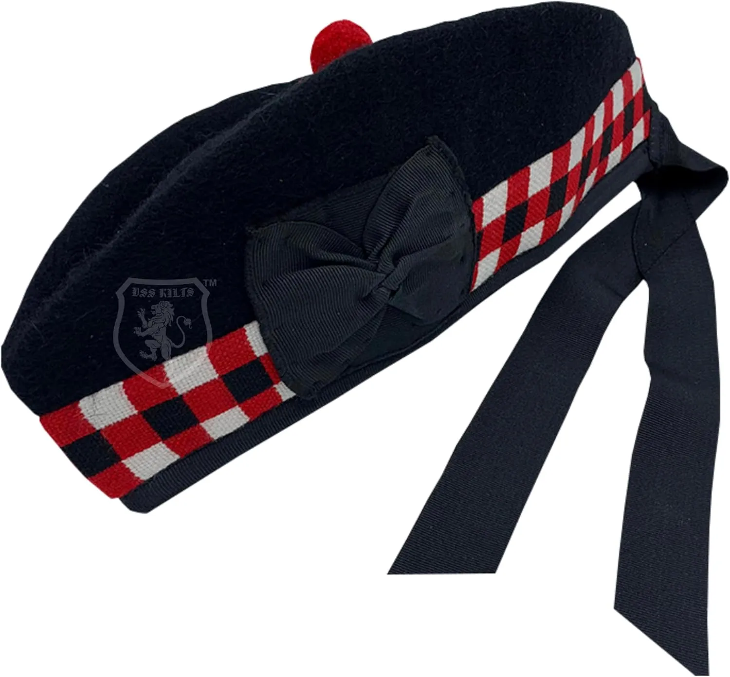 & Plain-Glengarry Piper's increasingly dialogue Cap Men's Scottish Glengarry Kilt Hats Tartan, Diced 