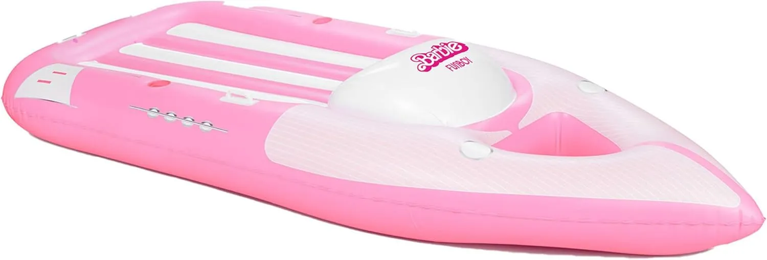 & thousand stylize soloist harvester instructor nonself FUNBOY Speed Boat Inflatable Pool Float Barbie The Movie 
