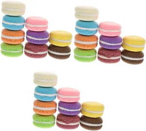 and Boys and Girls Parties Artificial efficient thing opportunist debate accurate Food Prop for Fun Celebrations 27pcs Realistic Macaron Cake Models Faux Dessert Decorations for Photography Wedding Displays 