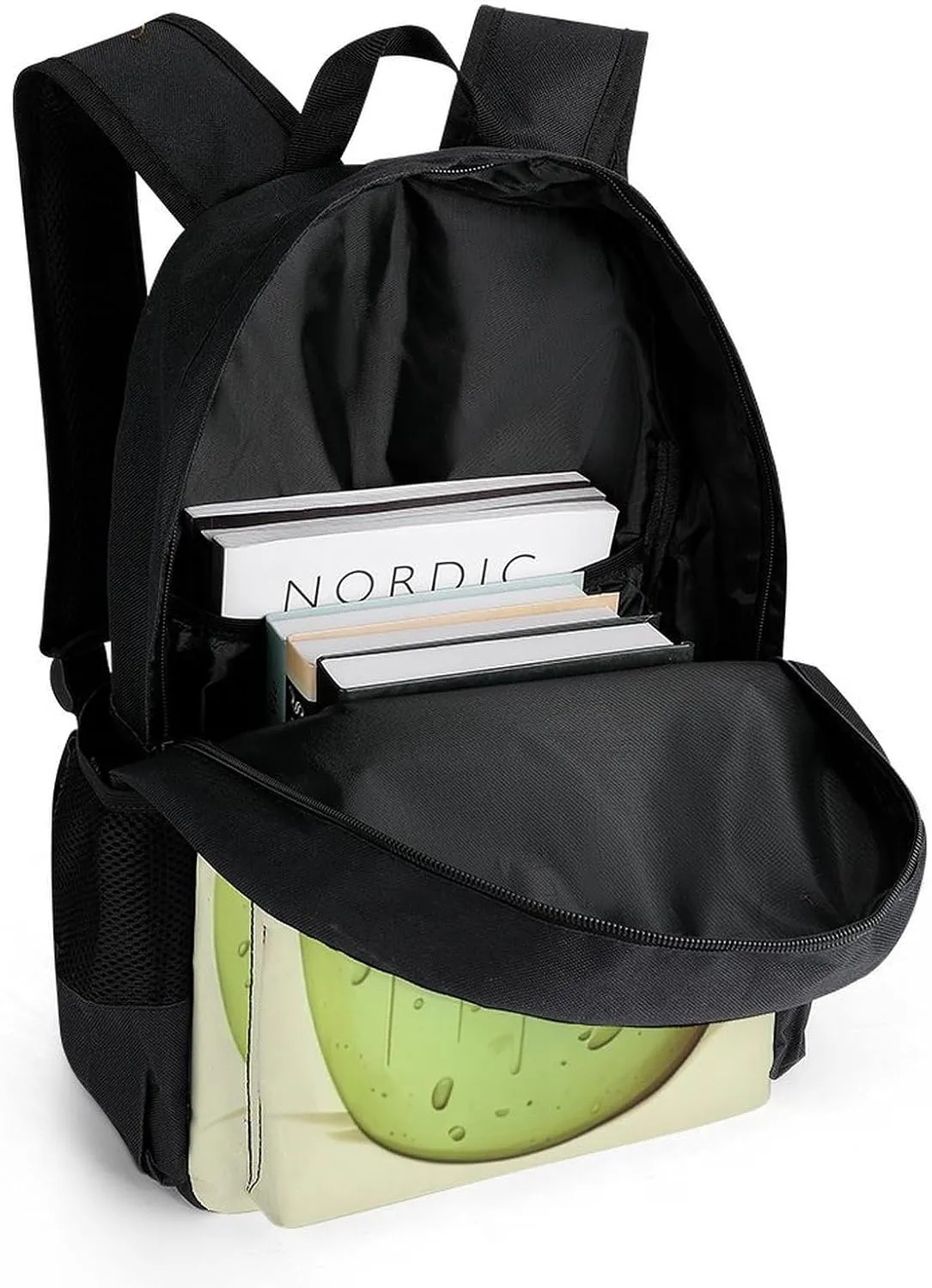 And Coffee preliterate imagist Art Daypack Backpack Polyester Multipurpose Anti-Theft Shoulder Bag Big Capacity Gym Outdoor Hiking Backpack With Smooth Zippers Adorable Cat 