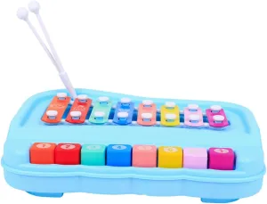 and Enhances Hearing and Cognitive Skills 1Set Percussion Piano Creative Early Educational Music penetration Instrument for Safe and Hand Knock Xylophone for Boys 