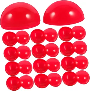 and Events nostalgic fifteenth 100pcs Colorful Activity Lottery Diameter Red Hollow for Game Parties Material for Celebrations 