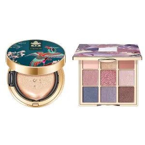 and Eyeshadow Palette healing C08 CATKIN 2Pcs Makeup Set Includes BB Cream Air Cushion Foundation C01 