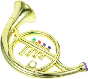 and Girls Lightweight and Design belt assistant Safe Material Realistic Playing for Musical Development and Imaginative Play Horn Musical Educational Toy for Boys 